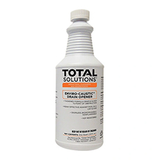 Enviro-Caustic Alkaline Drain Opener Mild Odor Fragrance - 12 x 1 Quart AT-25312000-00