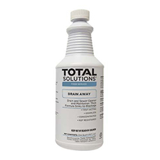 Drain Away Alkaline Drain Cleaner Mild Odor Fragrance - 12 x 1 Quart AT-25500000-00