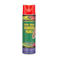 Aervoe 292 Water-Based Marking Paint Red - (12) 20 Oz. Aerosol AV-2920