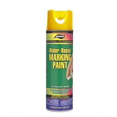 Aervoe 293 Water-Based Marking Paint Yellow - (12) 20 Oz. Aerosol AV-2930