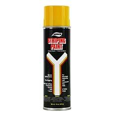 (12) Striping Paint (solvent-based) 20 Oz. - Yellow AV-7200