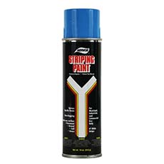 (12) Striping Paint (solvent-based) 20 Oz. - Blue AV-7500