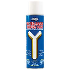 (12) Striping Paint (water based) White - 20 Oz. AV-7900