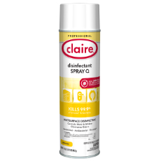 (12) Disinfectant Spray Q-Lemon Scent - 20 Oz. Can CL-10020000-00