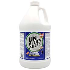 Unbelievable Pro Stain and Odor Remover Cleaner - 4 x 1 Gallon CP-UPSO128