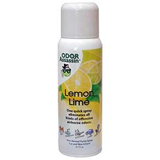 (12 ) Odor Assassin Easy Pump Spray Tangy Lemon Lime - 8 Oz. Can JM-104403DZ