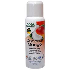 (12) Odor Assassin Easy Pump Sprays Coconut Mango - 8 Oz. Can JM-127945DZ