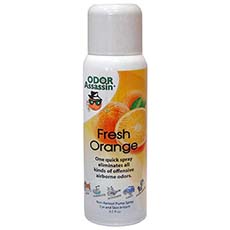 (12) Odor Assassin Easy Pump Sprays Fresh Orange - 8 Oz. Can JM-17062DZ0