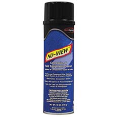 (6) NU-VIEW Concession & Food Equipment Cleaner Bland Odor - 20 Oz. QS-20301000-00