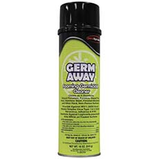 (12) Germ Away Foaming Germicidal Cleaner Citrus (moderate ammonia) - 20 Oz. QS-21700000-00