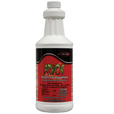 Adios Drain Fly Repellent Citronella Odor - 12 x 1 Quart QS-46700000-00