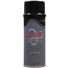 (12) Electro-Clean Energized Electrical Equipment Cleaner Chlorinated Solvent - 16 Oz. QS-51600000-00