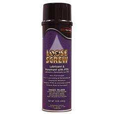(12) Loose Screw Lubricant & Penetrant with PTFE Chlorinated Solvent Odor - 20 Oz. QS-53000000-00