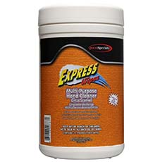 (6) Express Wipes Multi-Purpose Hand Cleaner Citrus QS-64200000-00
