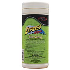 (6) Express Wipes Germ Away Hard Surface Disinfectant Citrus QS-64410000-00