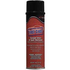 (12) First Class-Upright Carpet Stain & Spot Remover-Non Foaming Glycol Ether/Citrus - 20 Oz. QS-81600000-00