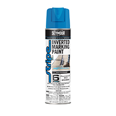 (12) Stripe 6-Series Inverted Ground Marking Paint, Fluorescent Blue - 17 Oz. SY-20669000-00