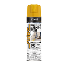 (12) Stripe 6-Series Inverted Ground Marking Paint, Utility Yellow - 17 Oz. SY-20678000-00