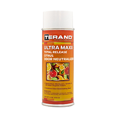 (12) Ultra Maxx Total Release Citrus Odor Neutralizer Mist Spray - 20 Oz. Can TB-3040
