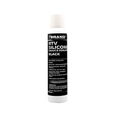 (6) RTV Silicone Caulk and Sealant Acetic Acid Fragrance Black Color - 8 Oz. Can TB-5116