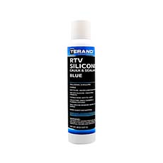 (6) RTV Silicone Caulk and Sealant Acetic Acid Fragrance Blue Color - 8 Oz. Can TB-5118