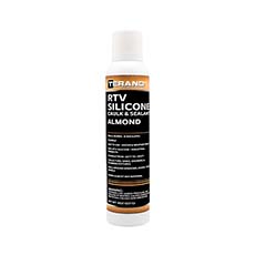 (6) RTV Silicone Caulk and Sealant Acetic Acid Fragrance Almond Color - 8 Oz. Can TB-5123