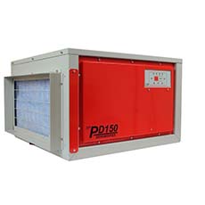 EBAC PD150-D Industrial Dehumidifier, 145 Pints/Day, 15,892 Cu. Ft., 220V, 1,900W, 10156GY-US 10156GY-US