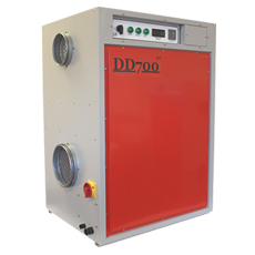 EBAC DD700 (220V) Industrial Desiccant Dehumidifier, 231 Pints/Day, 7.5kW, 10550GR-US 10550GR-US
