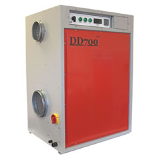 EBAC DD700 (460V) Industrial Desiccant Dehumidifier, 231 Pints/Day, 7.5kW, 10551GR-US 10551GR-US
