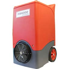 EBAC RM4500 Professional Dehumidifier, 150 Pints/Day, 10,594 Cu. Ft., 110V, 1-Phase, 1.2kW, 10570RG-US 10570RG-US