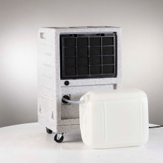 EBAC RM40P Dehumidifier with High-Lift Condensate Pump, 24 Pints/Day, 3,000 Cu. Ft., 110V, 0.344W, 11186MP-US 11186MP-US