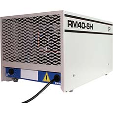 EBAC RM40-SH Compact Industrial Dehumidifier, 24 Pints/Day, 3,000 Cu. Ft., 110V, 0.344W, 11186SH-US 11186SH-US
