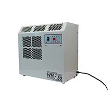 EBAC WM80-D Wall-Mounted Commercial Dehumidifier, 62 Pints/Day, 7,063 Cu. Ft., 110V 11284DL-US