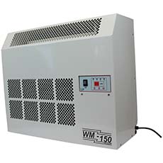EBAC WM150-D Wall Mounted Industrial Dehumidifier, 71 Pints/Day, 10,594 Cu. Ft., 110V, 1.5kW 11285DL-US