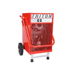 EBAC Triton Professional Dehumidifier, 52 Pints/Day, 8,370 Cu. Ft., 110V, 470W, 13393GR-US 13393GR-US
