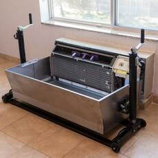 PTAC Cleaning Cradle with Vacuum Hose Clamp 7000AC                   