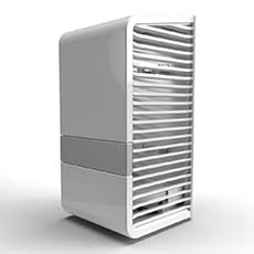 F-MATIC Twist Passive Dispenser - White F1-100W-N