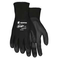 MCR Safety Ninja HPT Gloves Large - Black N9699LMG