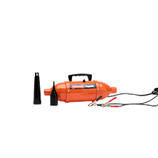 MagicAir Electric Inflator/Deflator w/ Battery Clips - 12V, 140W MET-12-IDBCR