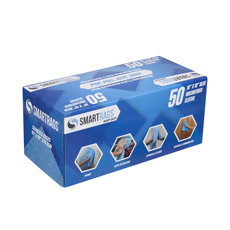 (8) Monarch Brands SmartRagsXL Microfiber Cloth 45 Gram 16x16 - Blue M930B