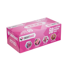 (8) Monarch Brands SmartRagsXL Microfiber Cloth 35 Gram 16x16 - Pink M931P