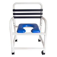 Mor-Medical DNE-310-3TWL-NC Patented Infection Control Shower Commode Chair DNE-310-3TWL-NC