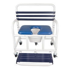 Mor-Medical DNE-710-4L-FF Patented Infection Control Shower Commode Chair 30 in. W DNE-710-4L-FF
