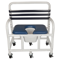 Mor-Medical DNE-710-4L Patented Infection Control Shower Commode Chair 30 in. W DNE-710-4L