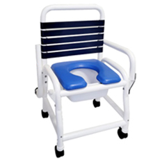 Mor DNE-DDA-435 Double Drop Arms for 26 in. Infection Control Shower Commode Chairs DNE-DDA-435