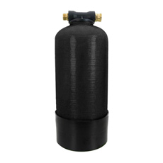 PWP DI Tank DI Only System Brass 1/2 Cubic ft. Resin Capacity - Black 209-26-48-PWP