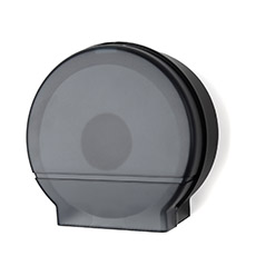 9 in. Jumbo Tissue Dispenser Black Translucent - 3-3/8 in. Core PF-RD0026-02