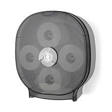 Four-Roll Carousel Tissue Dispenser Dark Translucent - 1-1/2 in. Core PF-RD0044-01