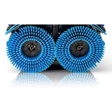 Prolux Blue Brush Set for PLCC430BN Cordless Micro Floor Scrubber - Replacement Scrub Brushes C430BLUEBRUSH