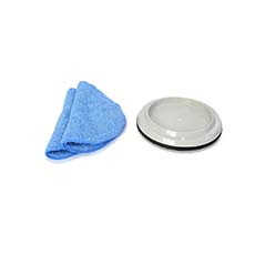 Two New 15 in. Mopping Pads and Pad Holder for Prolux Core CORE_CLOTH_SET15